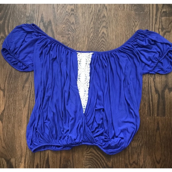 Free People Tops - 5/$25 FREE PEOPLE OFF THE SHOULDER SHORT SLV TOP